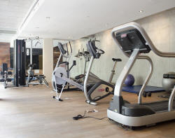 Gym at Le Louis Boheme building
